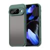 Per Google Pixel 10 Fan Dun Series TPU Hybrid PC Custodia per telefono glassata (verde)