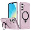 Per Samsung Galaxy A13 5G / M13 5G Custodia per telefono con supporto MagSafe satinato (rosa)