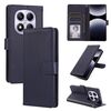 Per Redmi Note 14 Pro 4G Global 3-Card Slots Custodia multifunzionale in pelle per telefono (blu navy)