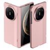 Custodia per telefono con cerniera a rimbalzo automatico Skin Feel per Huawei Mate X6 (oro rosa)