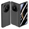 Per Huawei Mate X6 Custodia per telefono con cerniera a rimbalzo automatico con sensazione di pelle integrata (nero)