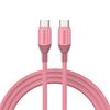 Cavo di ricarica rapida MOMAX DC23 1-Link Flow CC X 60W USB-C / Type-C a USB-C / Type-C, lunghezza: 1,2 m (rosa)