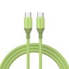 Cavo di ricarica rapida MOMAX DC23 1-Link Flow CC X 60W USB-C/Tipo-C a USB-C/Tipo-C, lunghezza: 1,2 m (verde)
