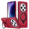 Per Redmi 14C 4G Custodia per telefono con supporto MagSafe satinato (rosso)