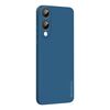 Per Samsung Galaxy S25 Edge 5G PINWUYO Sense Series Custodia in silicone liquido TPU per telefono (blu)
