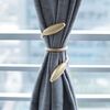 Corda per cravatta creativa per tende da 2 pezzi (beige)