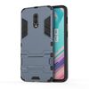 Custodia antiurto in PC + TPU con supporto per OnePlus 7 / 6T (blu navy)