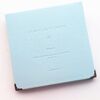 Bill Storage Book Biglietti concerti Biglietto film Biglietto treno Preferiti Album Book (Sky Blue)