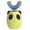 Strumento di bellezza a forma di U Dente a vibrazione ultrasonica Ricarica USB Spazzolino elettrico per bambini, Stile: 8-15 anni (giallo chiaro)