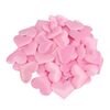 100 pezzi / pacco 3,5 cm forniture per matrimoni amore tiro a mano fiore decorazione della stanza nuziale simulazione petali finti (rosa)