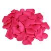 100 pezzi / pacco 3,5 cm forniture per matrimoni amore tiro a mano fiore decorazione della stanza nuziale simulazione petali finti (rosa rossa)