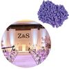 5 pezzi di plastica fatti a mano fai da te matrimonio schiuma testa di fiore simulazione bouquet fiore stame (12-10 bastoncini)