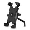 Supporto per telefono cellulare per bicicletta elettrica può essere ruotato Supporto per telefono cellulare a 360 gradi Staffa di regolazione a quattro vie per moto, Stile: specchietti retrovisori (nero)
