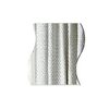 Specchio da parete Acrilico FAI DA TE Stile Wave Stile Rimovibile Autoadesivo di vetro Trucco Specchio Della Camera da letto Decorativa per la casa (Argento)