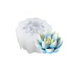 SX-ZW-196 Stampo in silicone per candela tridimensionale carnosa Stampo epossidico per aromaterapia sapone fatto a mano fai da te