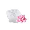 SX-ZW-197 Stampo in silicone per candela tridimensionale carnosa Stampo epossidico per aromaterapia sapone fatto a mano fai da te