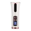 Ricarica USB Ferro arricciacapelli rotante automatico Ferro arricciacapelli da viaggio wireless portatile (bianco)