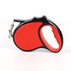 Guinzaglio per cani portatile retrattile automatico con fune di trazione piccolo 3 m (rosso)