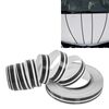 Linea di nastri decorativi autoadesivi per auto da 12 mm × 9,8 m (nera)