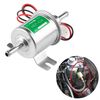 HEP-02A Pompa carburante universale per auto 24V Pompa carburante elettrica in linea a bassa pressione (argento)