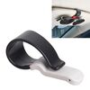 Clip per portaoggetti per banconote con supporto per occhiali da auto multifunzionale (grigio)
