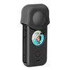 Custodia protettiva in silicone antipolvere per tutto il corpo per Insta360 ONE X2 (nera)