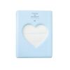 HOWN Cuore 64 tasche Photo Book Photo Photo Album Titolare della scheda per Fujifilm Instax Mini 8/7 / 70/25 / 50s / 90 (Sky Blue)
