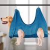 Cat e Dog Amaca Amaca Pet Nail Trim Assistenti Grooming Hammock, Dimensioni: Piccolo 25 cm (blu)