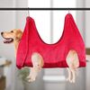 Cat e Dog Hammock per unghie per unghie ad ispessimento Grooming Hammock, Dimensioni: Middle 30cm (rosso)