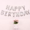 2 PCS 16 pollici Buon compleanno Lettera di compleanno in alluminio Palloncino Balloon Festa di compleanno Decorazione Decorazione Specifica: (Versione US Argento))