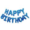2 PCS 16 pollici Buon compleanno Lettera di compleanno in alluminio Palloncino Balloon Birthday Decoration Decoration Specificazioni: (Versione USA blu scuro)