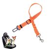 4 Pz Pet Car Seat Belt Telescopico Riflettente Sicurezza (arancione)