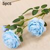 10 PCS JC0055 Continental Core Flower Beam Simulazione di nozze Flower Home Fiore di seta artificiale (blu peonia)