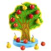 Bambini in legno raccolta magnetica mele frutta adesivi frutta felice giardino giocattoli educativi, dimensioni: 23,5 * 20 cm