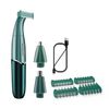 568 Trimmer per sopracciglia per rasoio elettrico USB (inchiostro verde)