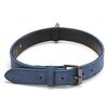 Colletto in pelle a doppio strato di Jinmaohou, specifica: M 49x2.7cm (blu)