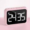 Sveglia elettronica ricaricabile LCD TIMING TIMINATORE ELETTRONICO TIMINATORE DI RICORDINO DI CUCINA DI CUCINATORE (ROSA)