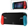 Impugnatura in TPU Shell con impugnatura per scheda di gioco Custodia in silicone antiurto per Nintendo Switch, con logo