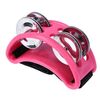 Campanello per cajon a percussione in alluminio, dimensioni: 10 x 8 x 4 cm (rosa)