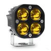 Faretto da 3 pollici 4 LED per auto 20W / 2000LM / 6000K / DC9-80V (luce gialla)