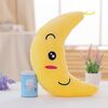 Giocattolo creativo Cuscino luminoso Morbido peluche ripiene Giocattoli Regalo per bambini Bambini Ragazze (Luna gialla)