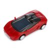 3PCS Solar Toys Mini giocattolo da corsa per auto alimentato da auto per bambini (rosso)