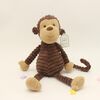 Bambola di peluche con animali a strisce Bambola animale creativa, tipo: scimmia, altezza: 15 cm
