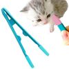 Spazzola per occhi di gatto 3 pezzi Spazzola per nodi per capelli di gatto per animali domestici (tutto blu)