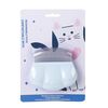 Pettine per la rimozione dei peli degli animali domestici Pettine per massaggi solletico per gatti (blu)
