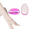Lady Manual Epilator Crystal Delicato dispositivo di depilazione esfoliante in vetro (rosa rossa)
