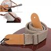 Borchie per chitarra in cotone e lino Tracolla diagonale Accessori per strumenti musicali (grigio chiaro)