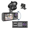 Registratore di guida per auto con visione notturna HD a 3 obiettivi A1
