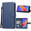 Custodia per telefono in pelle per Honor 8A 2020 (blu)