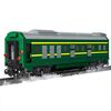 12001cx NJ2 Locomotiva a combustione interna Telecomando Treno verde Puzzle Assemblato Building Block Modello giocattolo per bambini